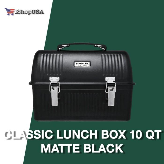 Gambar BIG PROMO Stanley | Classic Vintage Lunch Box 10qt TERPERCAYA - Matte Black dari Tokoseba30 undefined Tokopedia