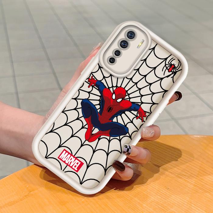 Gambar Casing hp Untuk OPPO Reno3 Reno4 F Reno5 F Reno6 Reno7 Z 5G Reno8 Z 5G Reno8T Reno 8 T Reno10 Reno11 Pro F casing ponsel motif kartun manusia laba-laba silikon lembut - Putih, OPPO Reno3 dari Trendi Case.tk undefined Tokopedia