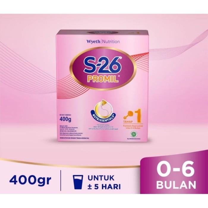 Gambar TERBARU S-26 PROMIL Tahap 1 400gr Susu Formula Bayi 0-6 bulan dari MAKNI_STORE undefined Tokopedia