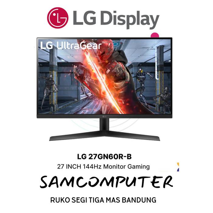 Nvidia G Sync Monitor 144hz 27 Inch Jual Monitor LG 27GN60R-B IPS