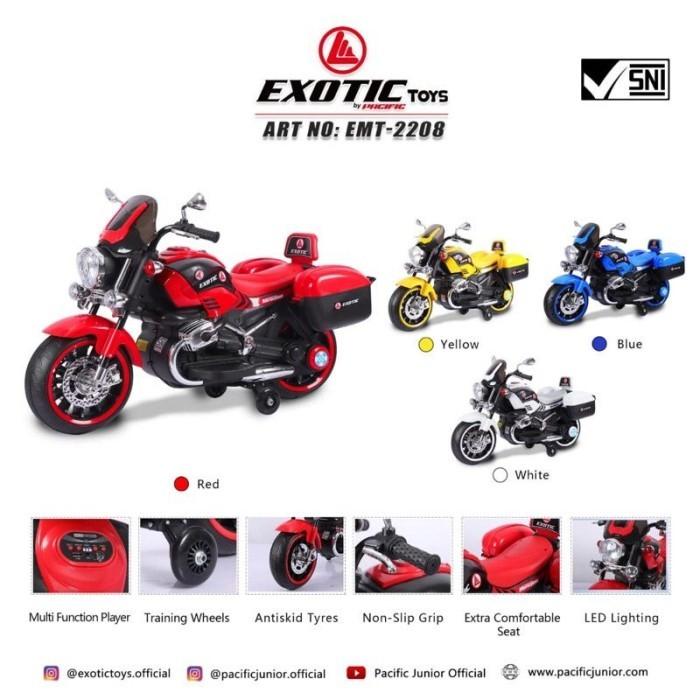 Gambar EMT2208 Motor Aki Anak Exotic Harley EMT 2208 Big Size Harley Dual Dynamo dari AnekaToys_ undefined Tokopedia
