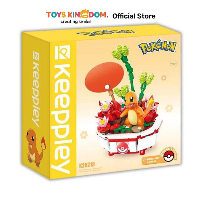Gambar \\ toys kingdom keeppley pokemon bonsai charmander kids toy toys block bricks set mainan alas balok base plate lego mainan sensorik dan motorik dari marjud undefined Tokopedia