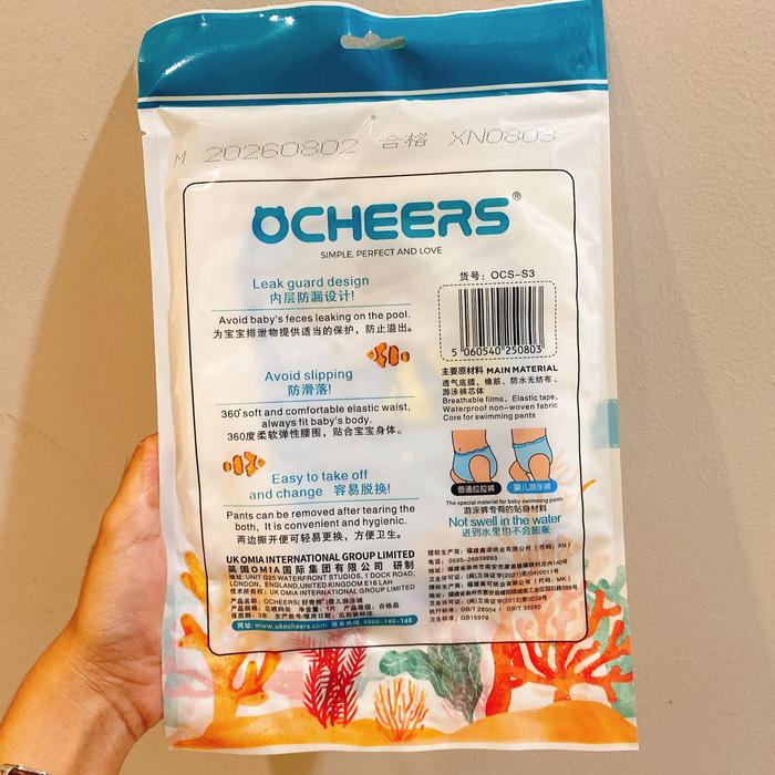 Gambar Popok Renang Anak Bayi Ocheers Diapers Premium Tahan Air Lembut Oceans - M dari kekestore# undefined Tokopedia