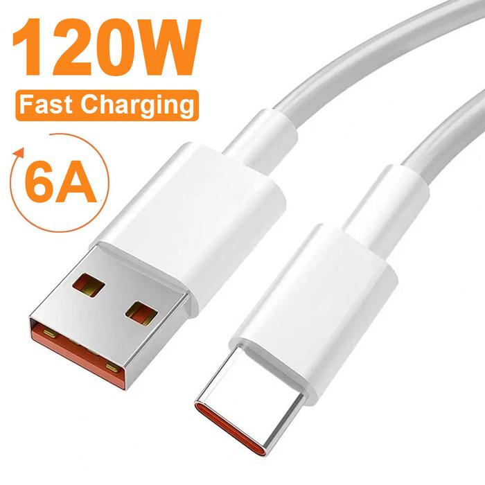 120w Type C Super Fast Charging Cable Type C Redmi Super Fast