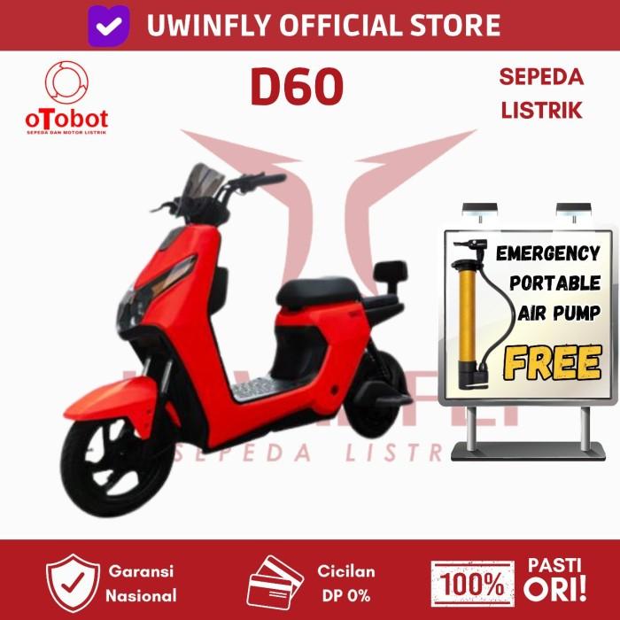 Gambar Sepeda Listrik Uwinfly D70 Garansi Resmi - D60 RED dari U-Winfly Indonesia undefined Tokopedia