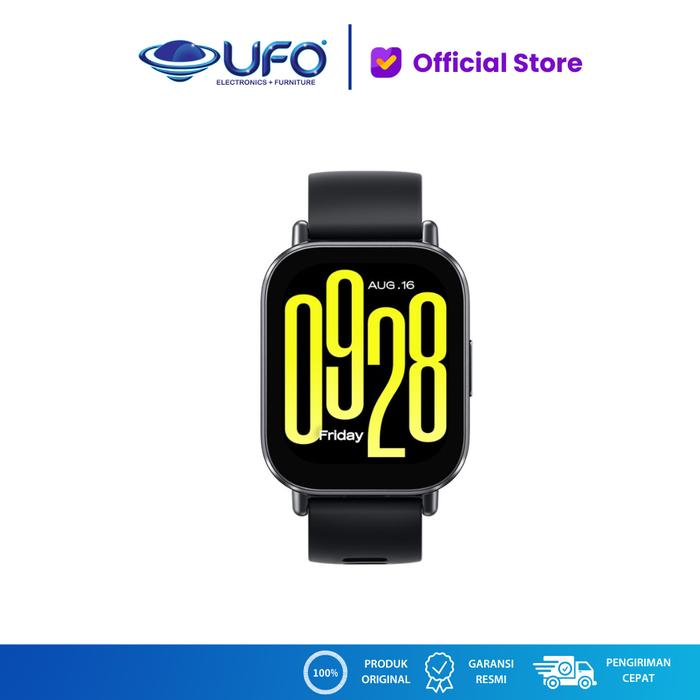 Gambar Xiaomi Redmi Watch 5 Active | 2.0" LCD Display | Mendukung 140+ mode olahraga | Tahan air 5ATM | Baterai tahan hingga 18 hari | Jam tangan pintar - Midnight Black dari UFO Elektronika undefined Tokopedia