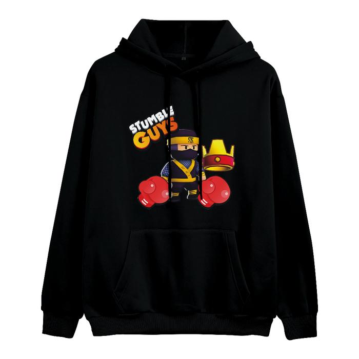 Gambar Jumper Hoodie Anak Stumble Guys Ninja II Jaket Hoodie Anak Viral II Sweater Hoodie Kids Sz M - XL ( Laki Laki & Peremepuan ) - Hitam, M dari jaketjesss undefined Tokopedia