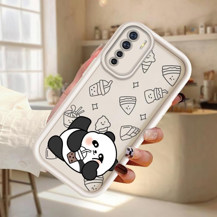 Gambar Casing hp Untuk OPPO Reno3 Reno4 F Reno5 F Reno6 Reno7 Z 5G Reno8 Z 5G Reno8T Reno 8 T Reno10 Reno11 Pro F casing ponsel motif kartun panda yang lucu silikon lembut - Putih, OPPO Reno3 dari Trendi Case.tk undefined Tokopedia