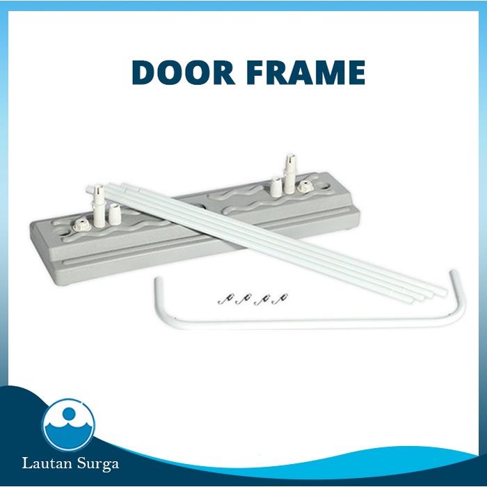 Gambar Stand Banner Door Frame Banner 60x160 Cm Standing Doorframe Standing Banner Berdiri - Rangka Isi Air dari Samira aksesoris undefined Tokopedia