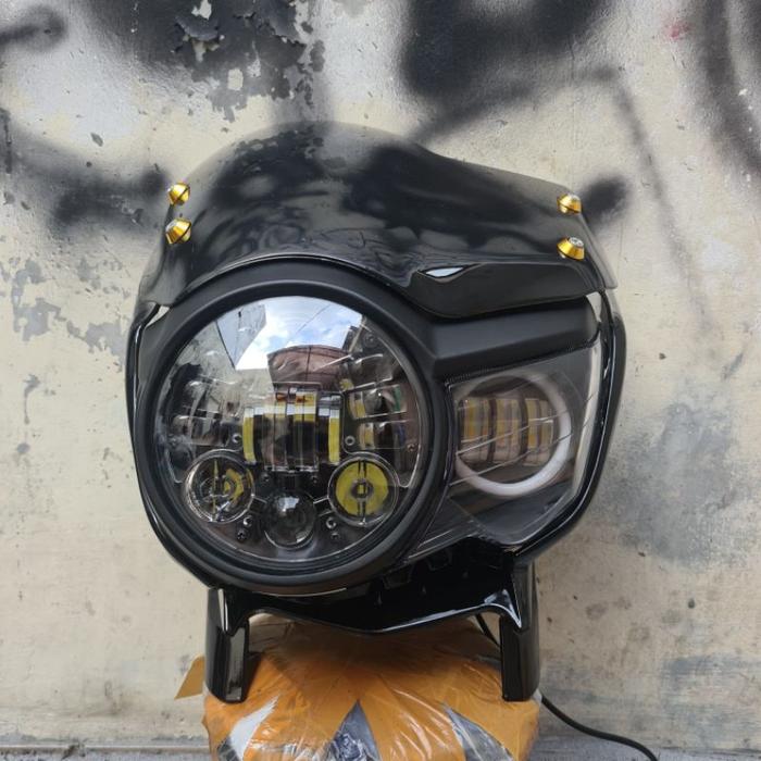 Gambar Ready Stok!! Lampu Depan Tiger PC set Daymeker + CWL 3 mata reflektor Tiger Revo dari GORILA PART COSTUME undefined Tokopedia