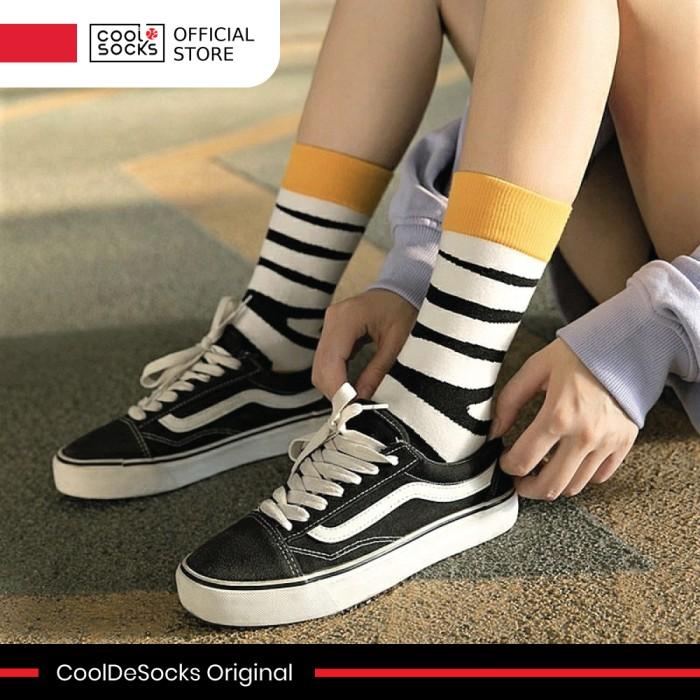 Gambar CoolDeSocks Original | Kaos Kaki Fashion - Zebra Pattern dari CoolDeSocks undefined Tokopedia