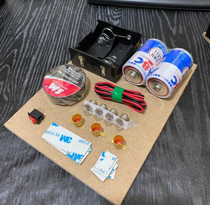 Gambar Paket Rangkaian Listrik Seri dan paralel dijamin terang untuk praktek sekolah kelas 6 SD paket rangkaian listrik seri paralel untuk edukasi dan tugas sekolah Toys - mandiri dari MASKUUBIN Kota Administrasi Jakarta Timur Tokopedia