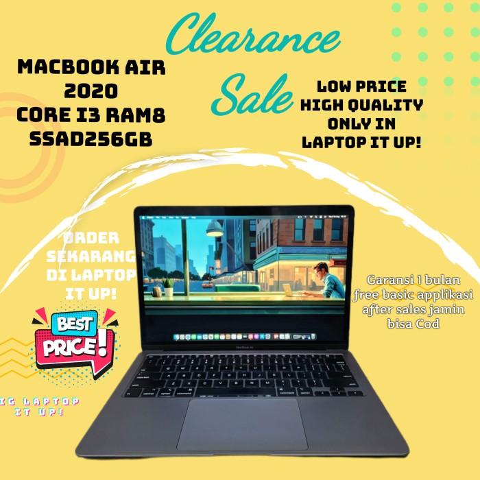 Jual Macbook Air Retina Not pro 2020 Core i3 8/256 16/256 16/512