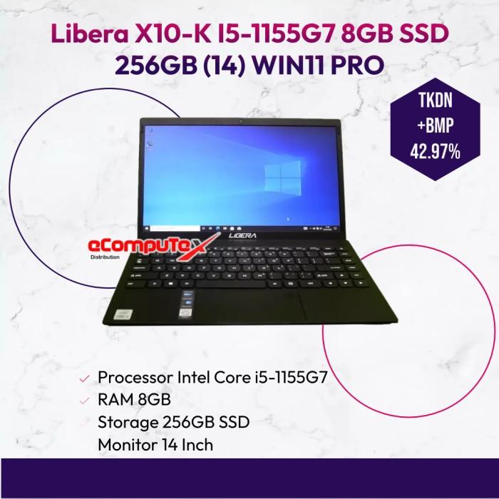 Gambar Laptop Libera X10-K I5-1155G7 8GB SSD 256GB (14) WIN11 PRO dari pt agil makmur undefined Tokopedia