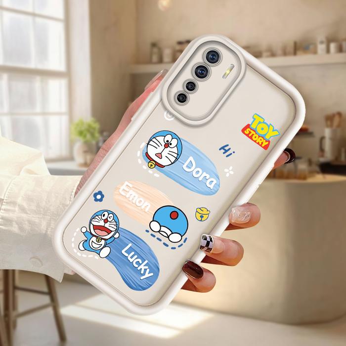 Gambar Casing hp Untuk OPPO Reno3 Reno4 F Reno5 F Reno6 Reno7 Z 5G Reno8 Z 5G Reno8T Reno 8 T Reno10 Reno11 Pro F casing ponsel motif kartun Doraemon Lotso Bear Cat lucu silikon lembut - Putih, OPPO Reno3 dari Trendi Case.tk undefined Tokopedia
