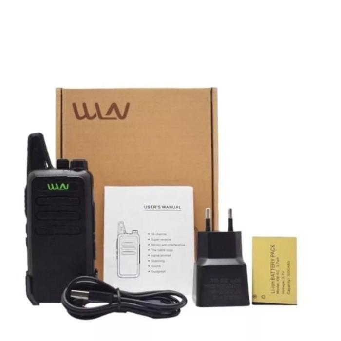 Gambar Sepasang HT WLN KD - C1 HT UHF Free Handsfree Lengkap KDC1 WLAN ORIGIN - NO HEADSET 1PCS dari Danau Eceran Mart undefined Tokopedia