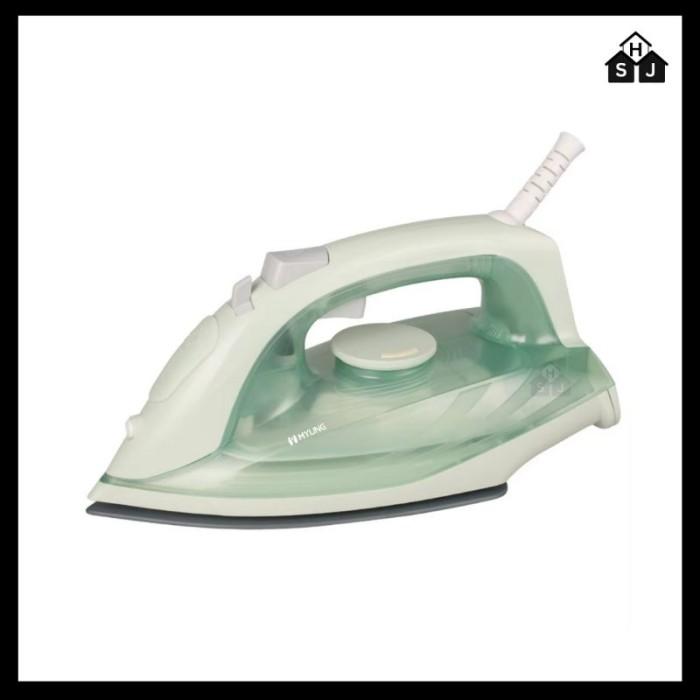 Gambar Setrika Uap Optimal Handheld Low Watt 850W Tapak Non-Stick / Setrika Uap Myung Anti Lengket - Sage dari Hakita Surya Jaya undefined Tokopedia
