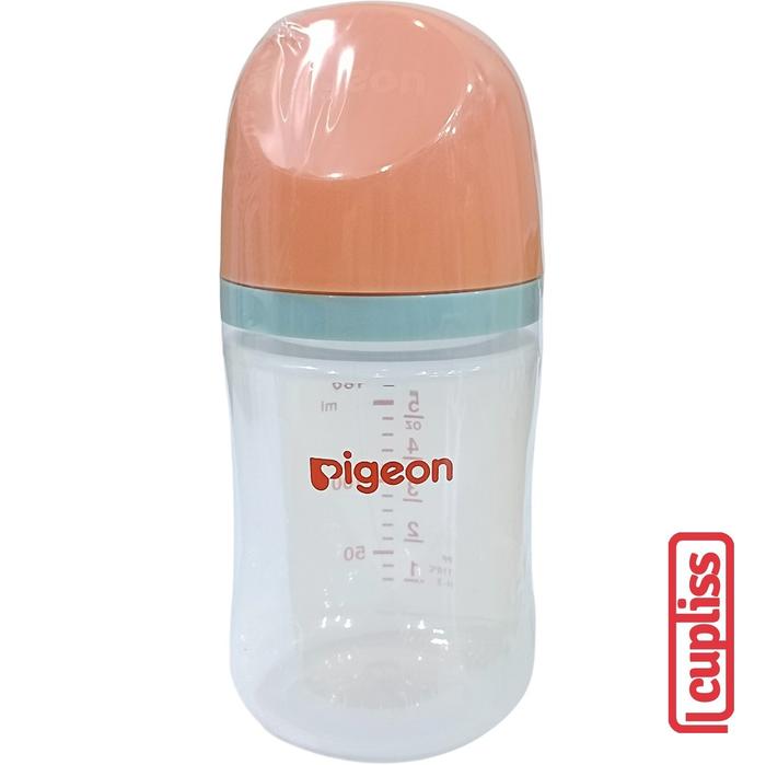 Gambar NO BOX PIGEON Bottle PP WN Wide Neck BPP Softouch Botol Susu 160 240 - 160ml orange dari Cupliss undefined Tokopedia