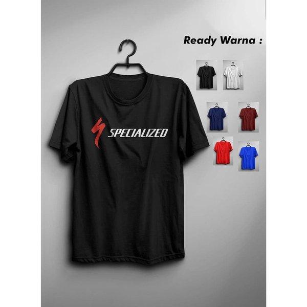 Gambar Kaos Baju Combed 30S Distro Specialized sepeda polos custom indonesia dari koswaraberkah undefined Tokopedia