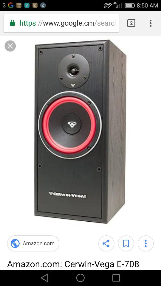 Vega Speakers Cls 10 Cerwin Vega Jual Pasang Speaker