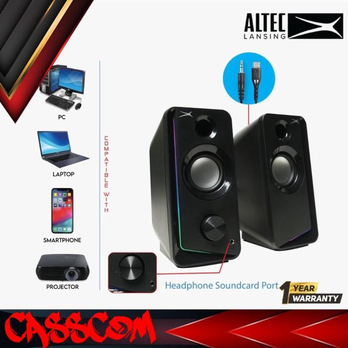 Speaker Altec Lansing Algs9814 Speaker Komputer 20 Rgb Algs-9814