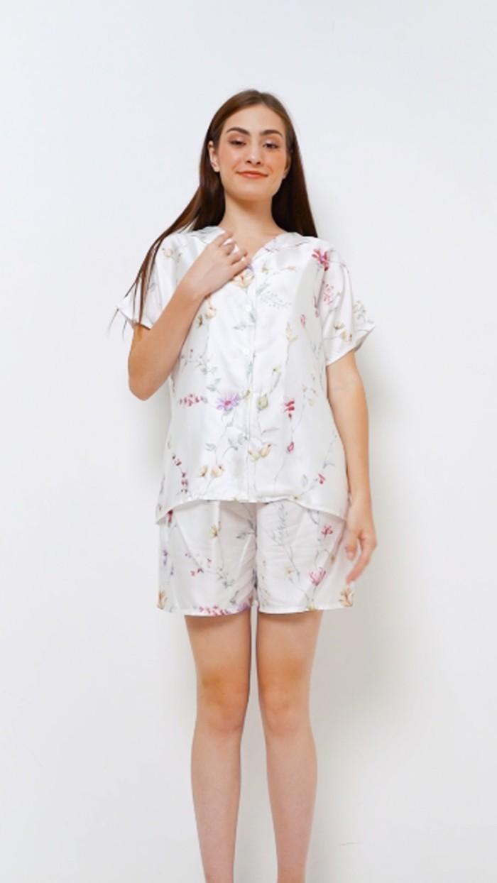 Gambar Evee Set Silk/Tencel Collection - Piyama/Pajamas/Baju Tidur Meliana Liu Official - Alice-Silk dari Meliana Liu undefined Tokopedia