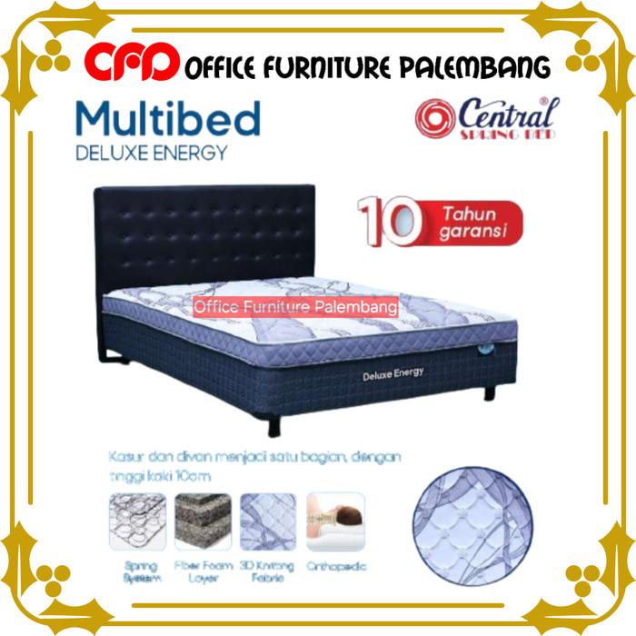 Gambar springbed central MULTIBED DELUXE ENERGY matras kasur spring bed original dari CV AMINAH SENTOSAAAA undefined Tokopedia