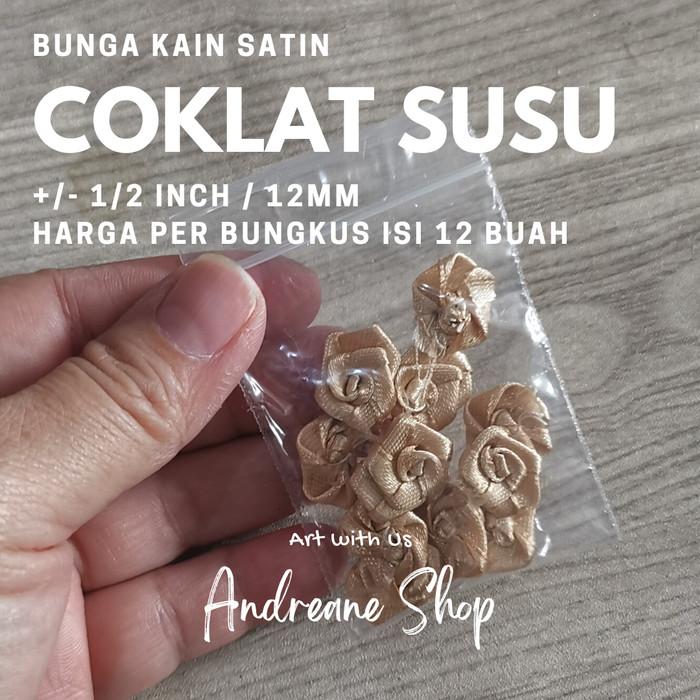 Gambar Bunga pita satin - Coklat Susu dari Andreane Shop undefined Tokopedia