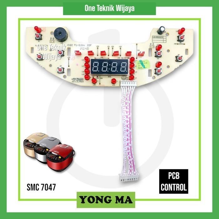 Gambar Modul PCB Magic Com Rice Cooker Yong Ma SMC7047 - PCB CONTROL dari Permai Teknik Wijaya undefined Tokopedia