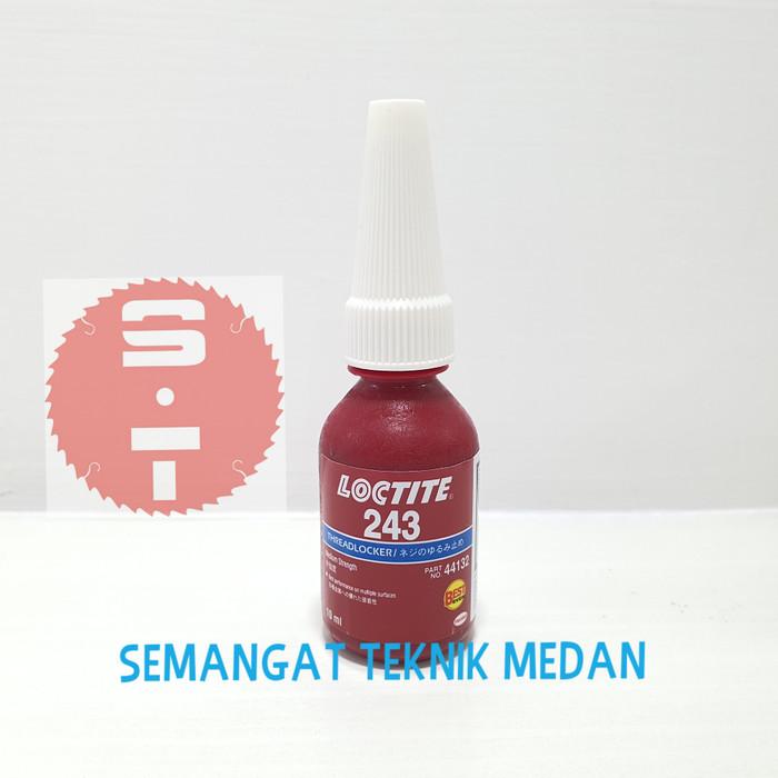 Gambar 243 LEM BAUT & MUR BLUE THREADLOCKER MEDIUM STRENGTH 10ml LOCTITE 243 dari LEM JAGAT STORE undefined Tokopedia