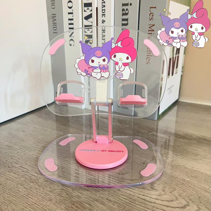 Gambar Stand Tablet SAMSUNG Galaxy Tab A9 A8 A7 S10+ 12.4" 2024 S9 S8 S7 11" Plus S6 Lite 10.4 Inch 2022 WiFi 5G LTE Case Casing HP Holder 360° Rotate Acrylic Standing Foldable Akrilik Karakter Lipat Portable Tab Universal - Kuromi Melody dari Maxxi Store_NEW undefined Tokopedia