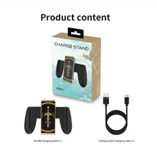 Gambar BISA E-FAKTUR! CHARGER STAND JOYCON NINTENDO SWITCH MODEL ZELDA TTOK - 366A dari Kautsar Hiking undefined Tokopedia