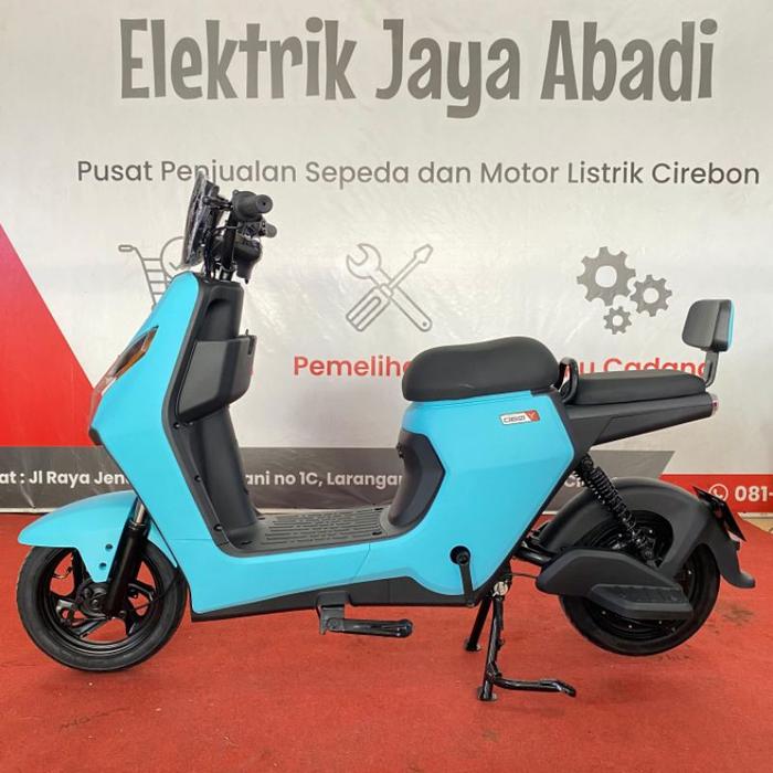 Gambar TERBARU SEPEDA LISTRIK U-WINFLY D60 ADV | D60 | D70 BATRE 48V 12Ah SPESIAL MODEL MEWAH DAN HARGA BERSAHABAT - D60 Biru dari ORI GRUP MALL undefined Tokopedia