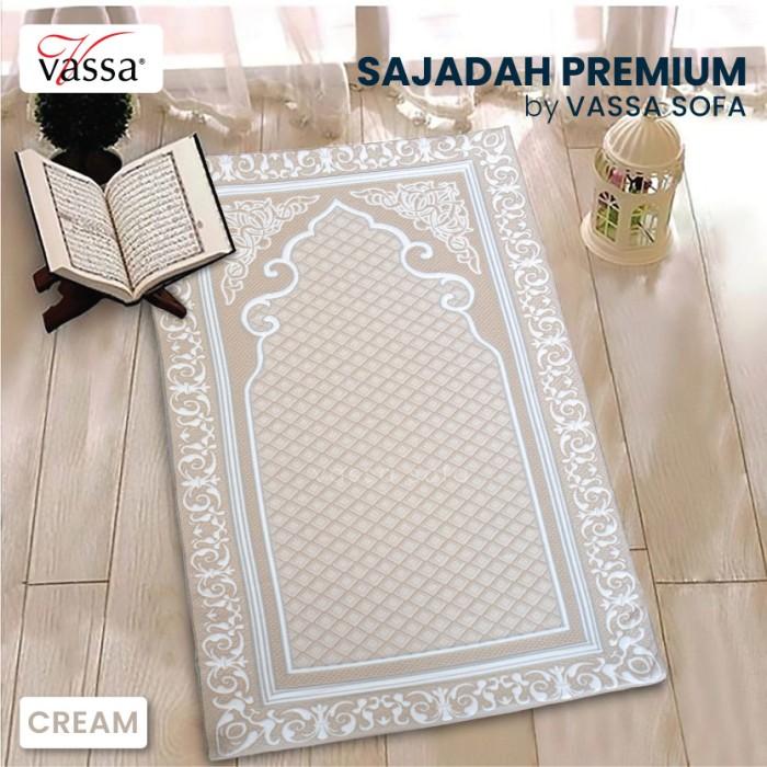Gambar PTR Sajadah Premium / busa Rebounded By Vassa Sofa - Cream dari Toko Meiya2 undefined Tokopedia