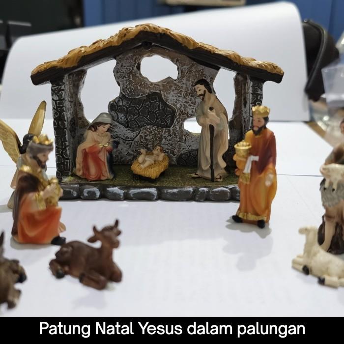 Gambar Minifridge - Jual Patung Natal Set Bayi Yesus Dalam Palungan dari minifridge id undefined Tokopedia
