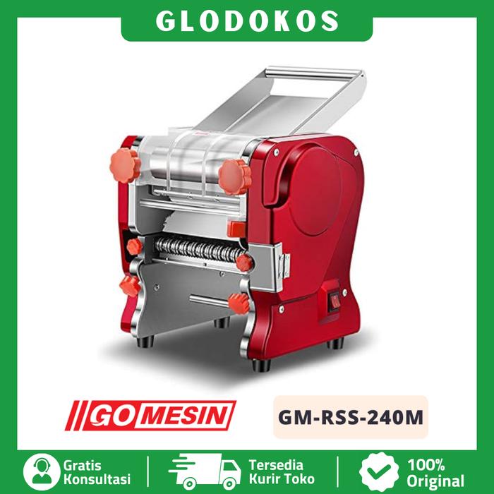 Gambar Mesin Mie Listrik Alat Pembuat Mie Mesin Pembuat Mie Listrik Gomesin GM-RSS-240M dari GlodokOS undefined Tokopedia