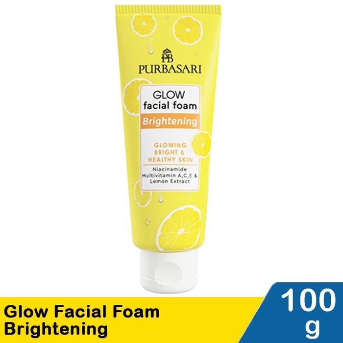 Gambar PURBASARI facial Foam 100 ml sabun cuci muka wajah jerawat menutrisi skincare cocok untuk remaja dewasa anak - Brightening dari cantika.beautyhaul undefined Tokopedia