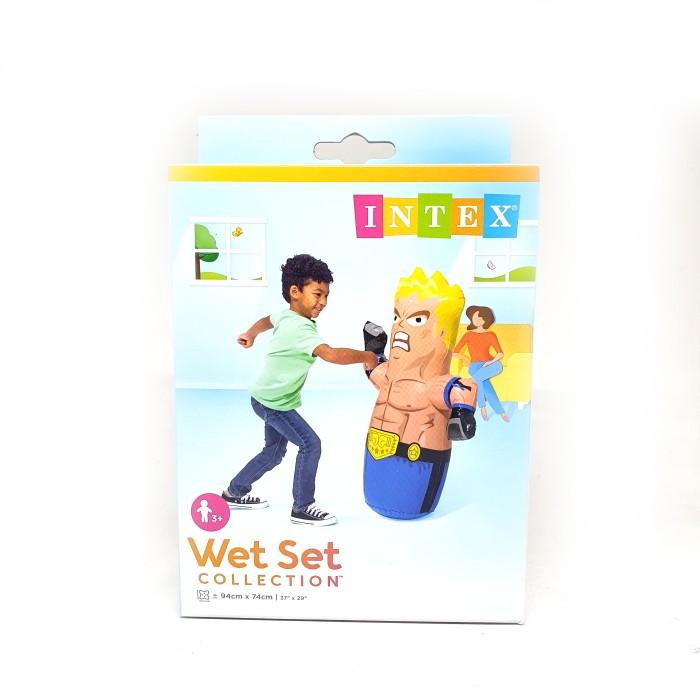 Gambar JOSS! MAINAN ANAK SAMSAK TINJU INTEX 44672 3D BOP BAGS WRESTLER AND BOXER dari Almera332 undefined Tokopedia