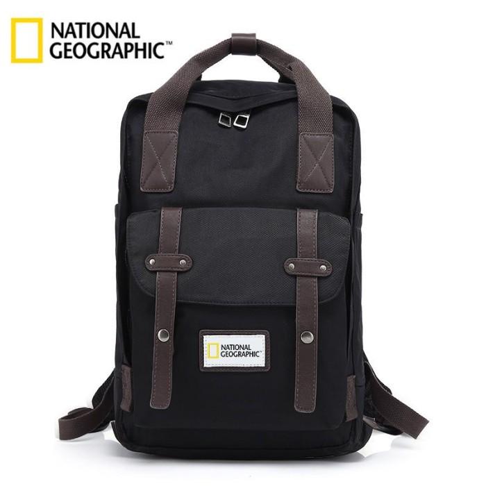 Gambar NATIONAL GEOGRAPHIC N07301 Backpack Bag Authentic Color Tas Ransel Laptop 15.6 Inch - Black dari BagZilla ID undefined Tokopedia