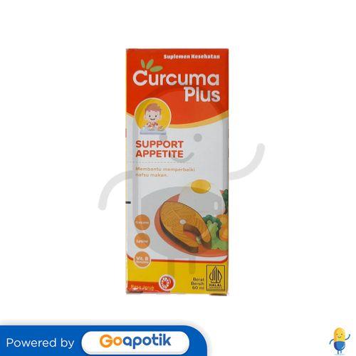 Gambar CURCUMA PLUS SYRUP ISI 60 ML BOTOL dari Apotek Basmalah Lima Puluh Kota undefined Tokopedia