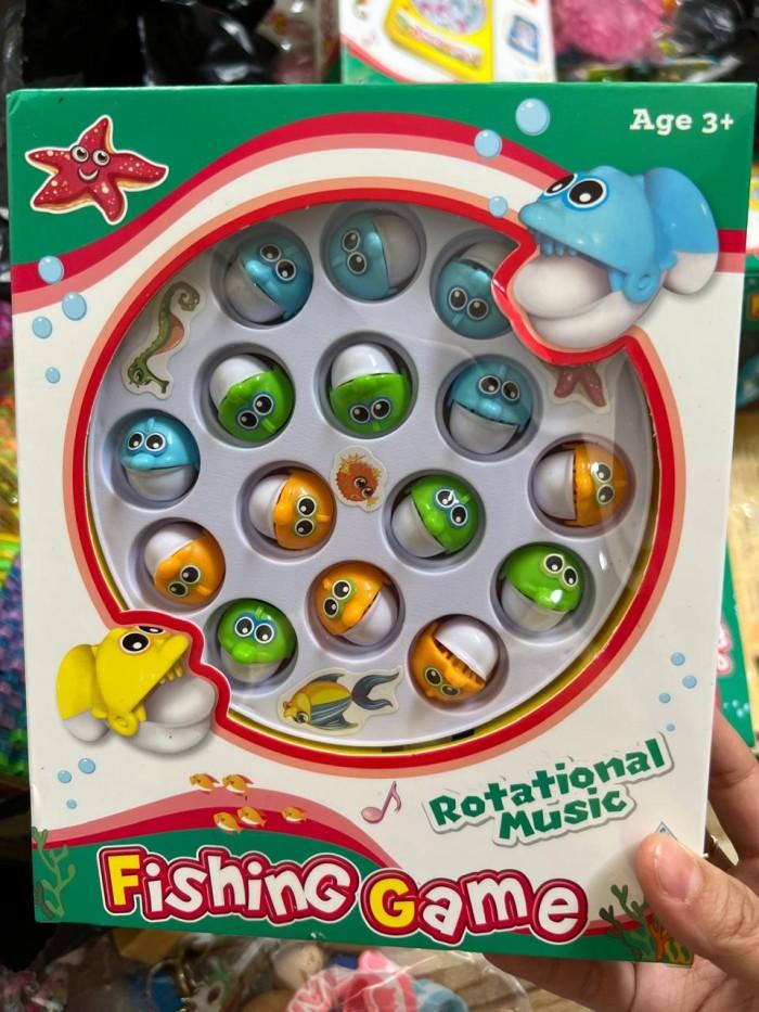 Gambar JOSS! FISHING GAME KOTAK 8249 - MAINAN ANAK PANCINGAN IKAN dari Almera332 undefined Tokopedia