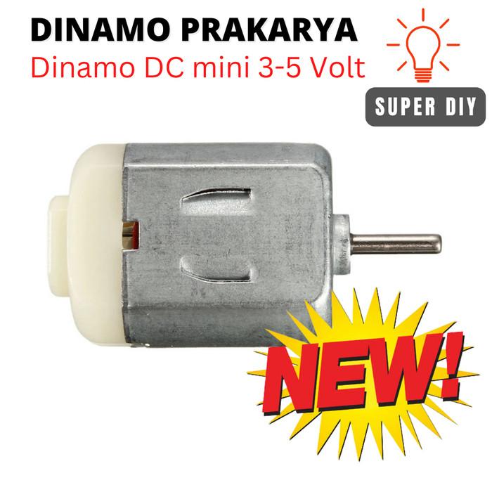 Gambar DINAMO MOTOR DC UNTUK ANEKA PRAKARYA EDUKASI SAIN DAN KREATIFITAS - DINAMO 3  dari MASKUUBIN undefined Tokopedia
