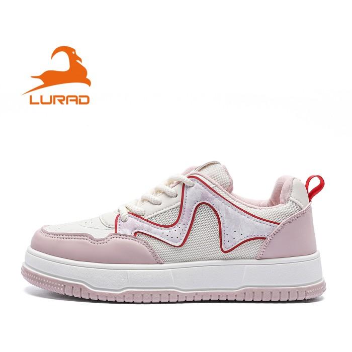 Gambar LURAD Sneakers Cewek Motif Kece Ootd Santai Sepatu Cewek Santai Ringan Casual DL262 - Pink, 38 dari PANARYBODY.ID undefined Tokopedia