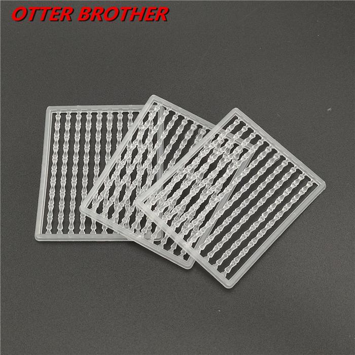 Jual 3cards(300pcs) Carp Fishing Hair Stops For Boilie Bait