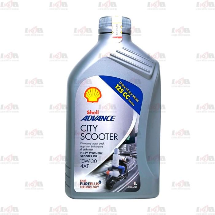 Gambar Shell Advance City Scooter Matic Full Synthetic API SP/JASO MB 1 Liter - 10W30 dari Ledeng Motor Bandung undefined Tokopedia