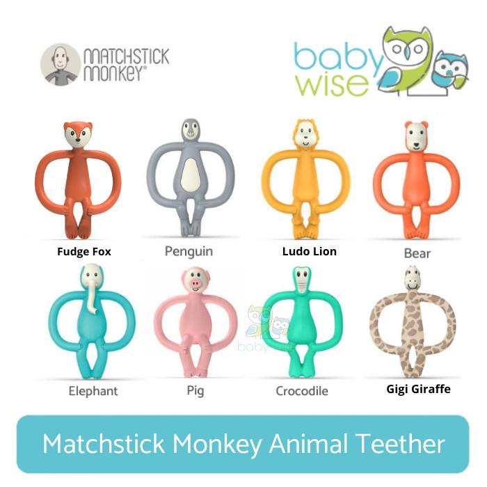 Gambar JT Ready Matchstick Monkey Animal Teether - Crocodile dari kaossablon53 undefined Tokopedia