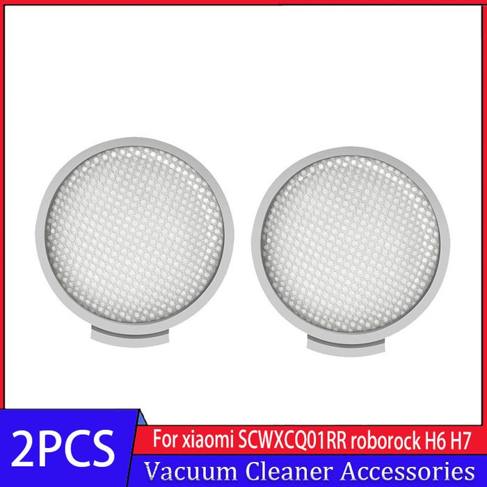 Gambar [MALAIKA OFICIAL SEMARAK HEMAT] ROBOT VACUUM CLEANER ACCESSORIES FILTER FOR XIAOMI MJIA MI SCWXCQ01RR ROBOROCK H6 HANDHELD SKV4060GL SPARE PARTS [TERLARIS] - 2PCS dari MALAIKA OFICIAL undefined Tokopedia