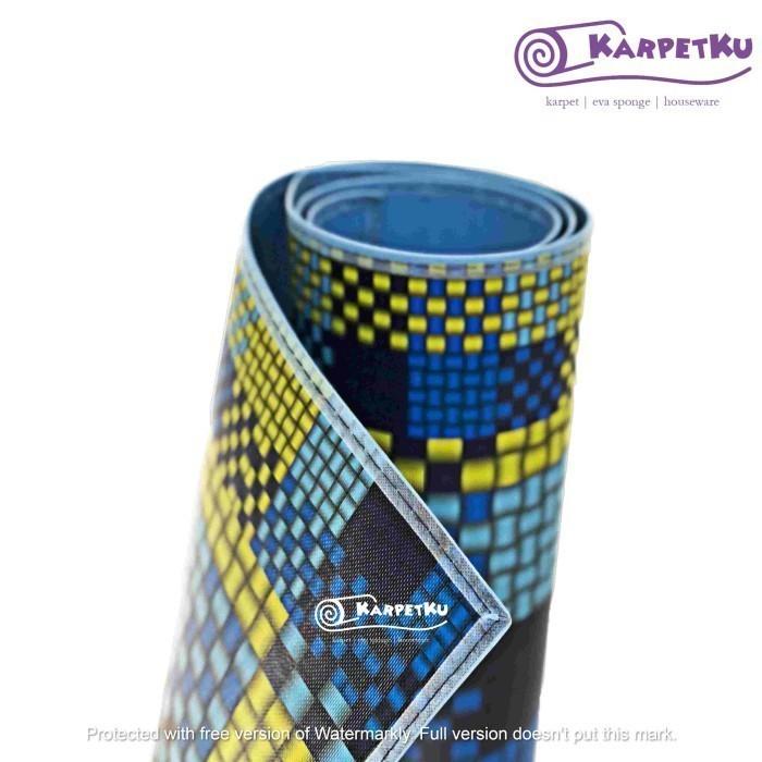 Gambar [GARFIELD MAT] Karpet / Tikar Lantai Plastik Spon Eva - ANYAMAN BATIK - 120 x 200 dari Karpetku Indonesia undefined Tokopedia