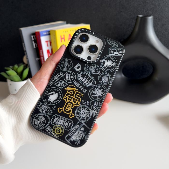 Gambar CASETIFY HI-TECH ONEPIECE GEAR5 CASE IPHONE 16 15 14 13 12 11 PRO MAX PLUS - CHRONICLE STAMP, IP 14PRO dari Case Ori.id undefined Tokopedia
