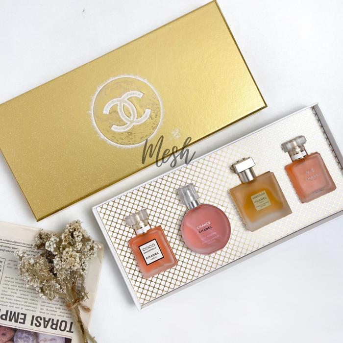 Set Chanel Chance Edp Mini Perfume Gift Set Chanel Chance Set